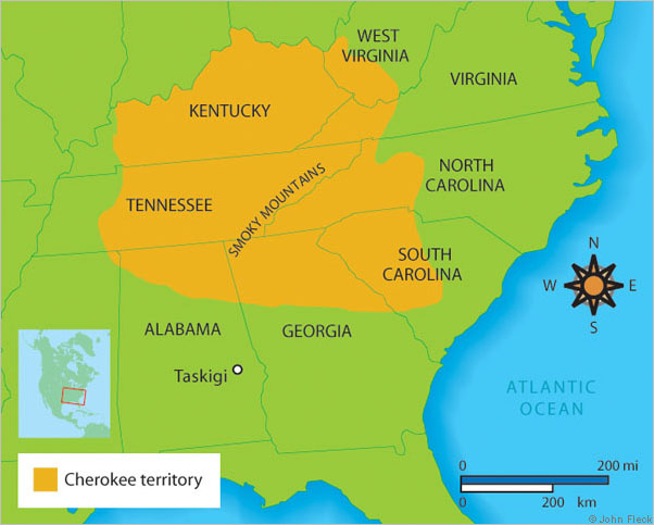 Where Were the Cherokee Indians From