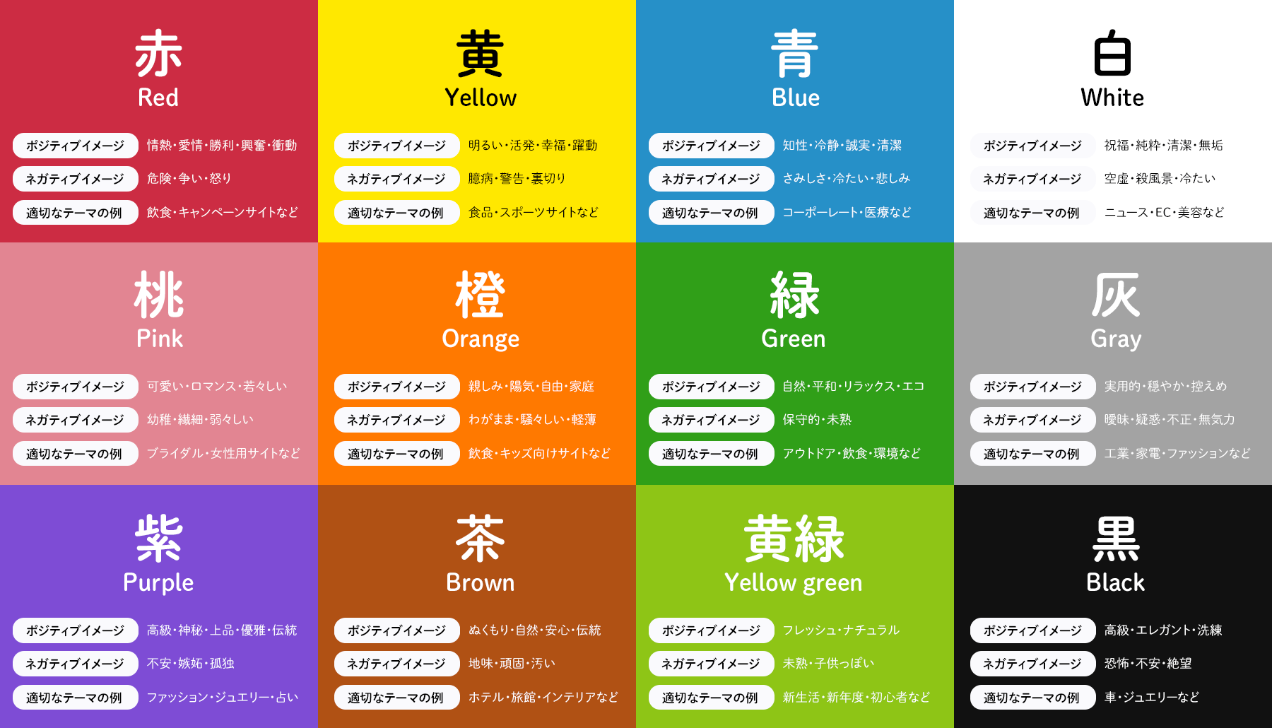 好きな色の心理で判明！直感で選ぶ色が暴く7つの深層心理と本性
