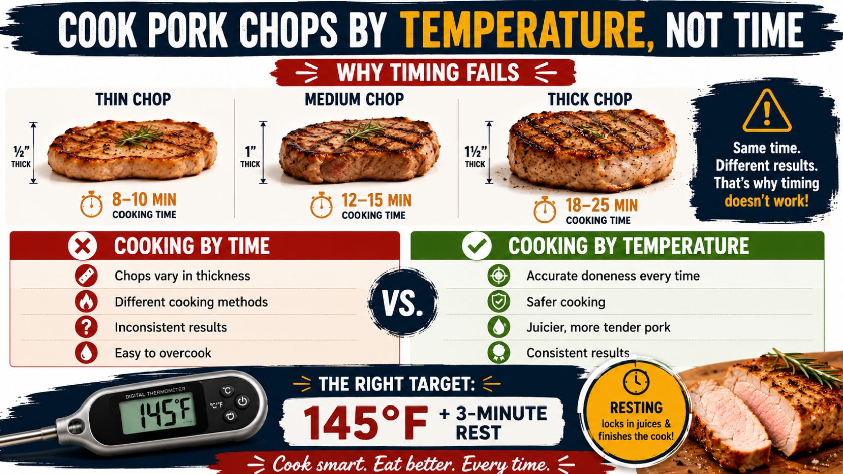 How Done Are Pork Chops Usually Cooked