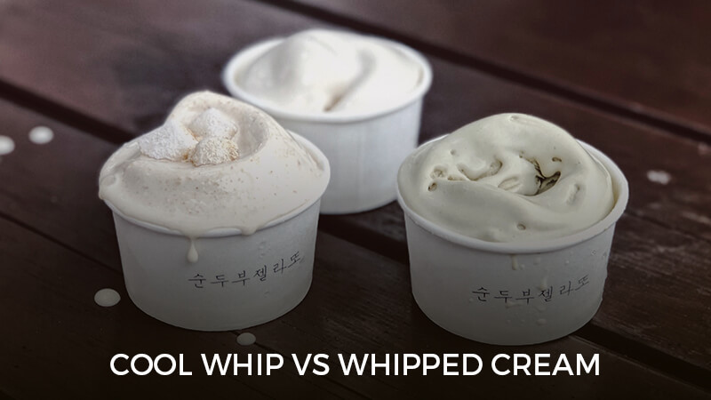 Difference Between Whipped Cream and Cool Whip