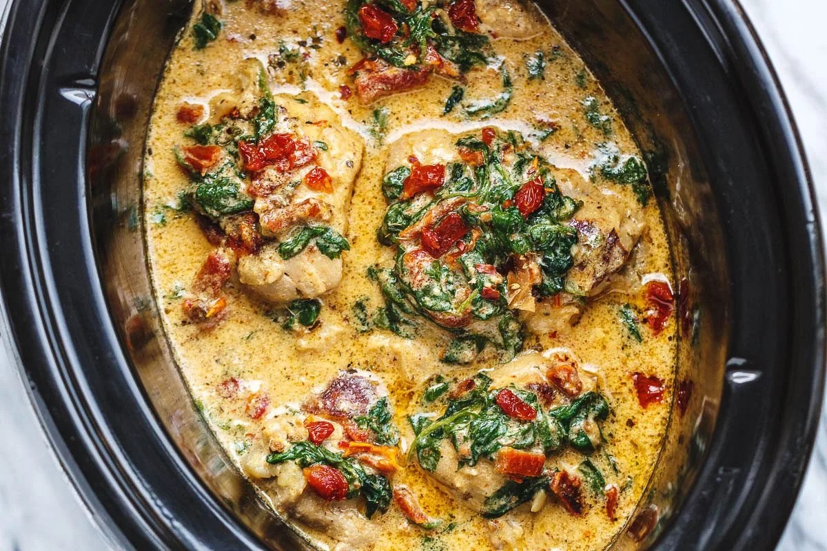 Bone in Chicken Thighs Crock Pot Recipe