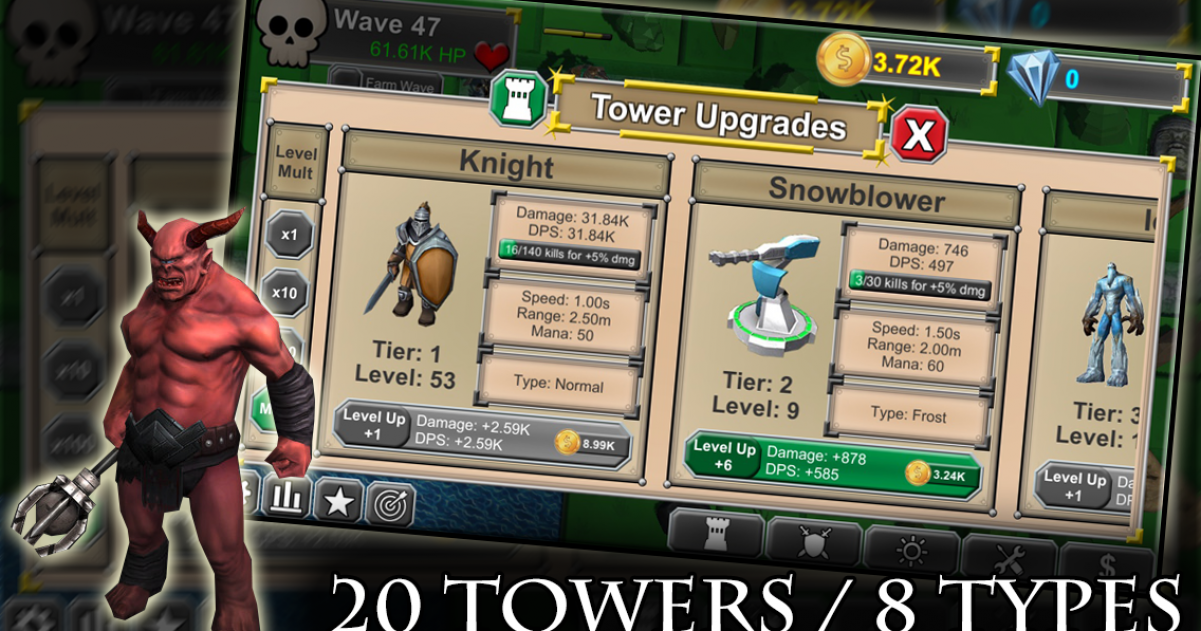 Games Like the Tower Idle Tower Defense for Pc