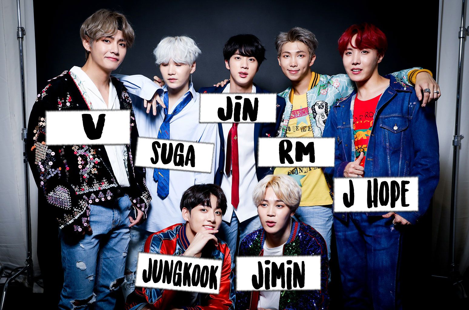 Bts Band Memner Born 1995