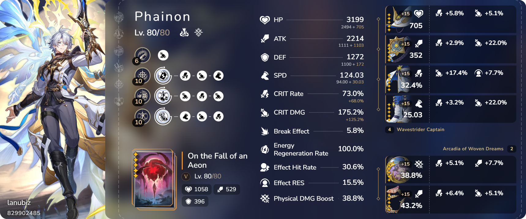 Honkai Star Rail Phainon Build Guide