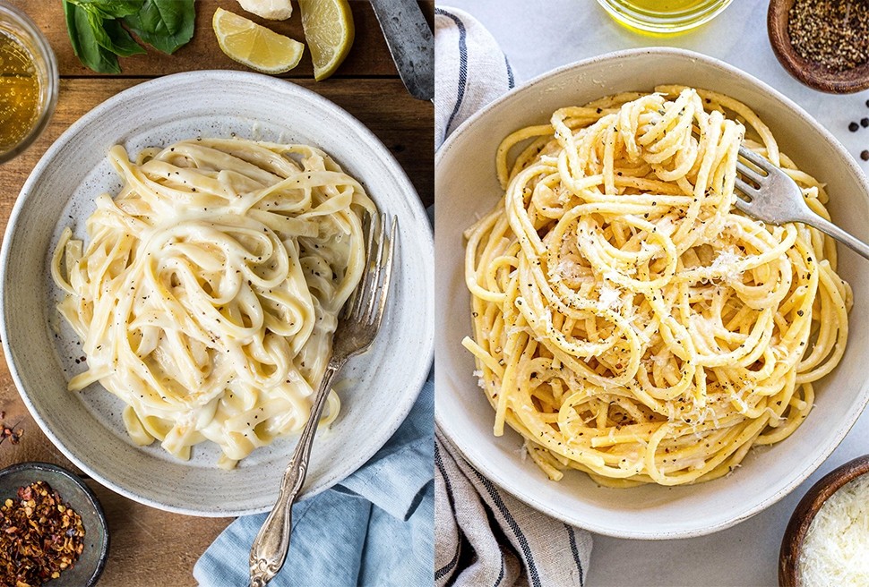 Cacio E Pepe vs Alfredo