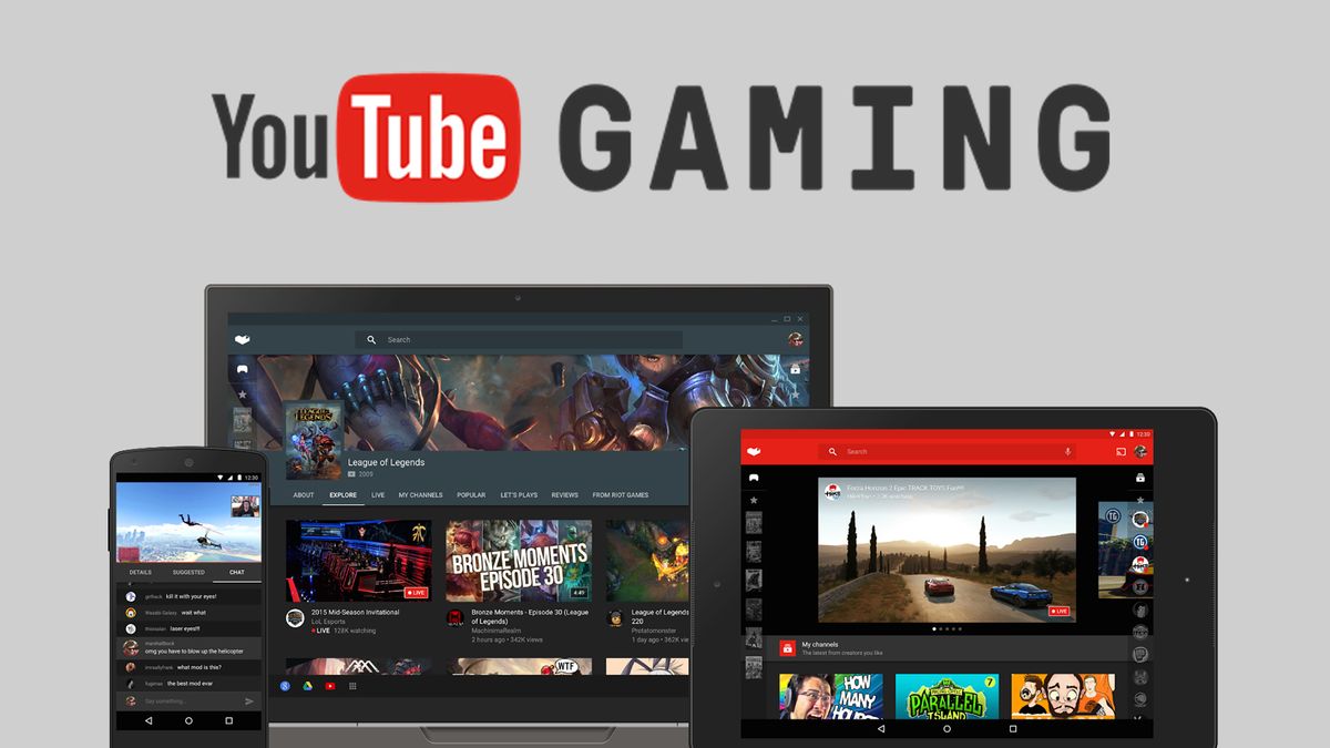 Stream on Youtube Gaming