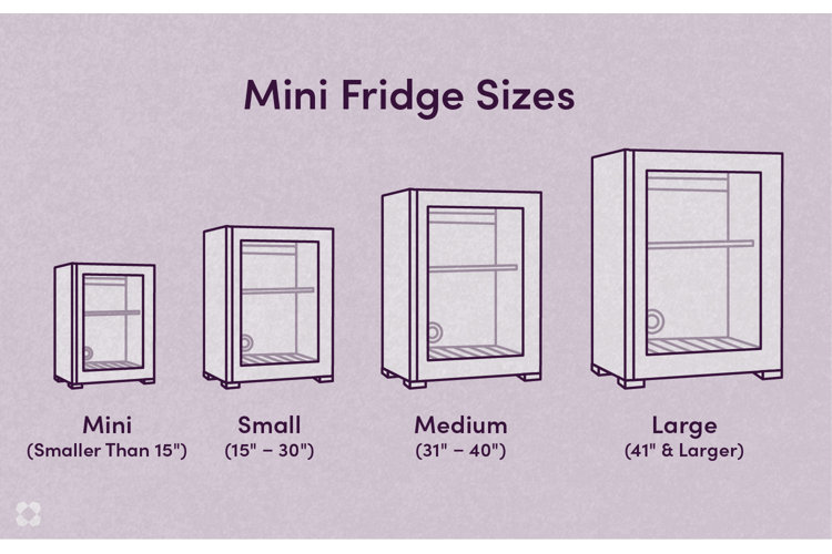 Standard Mini Fridge Size