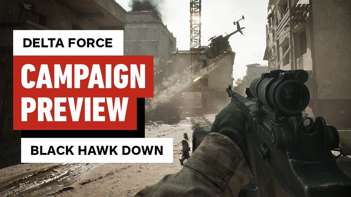 Delta Force Black Hawk Down Campaign
