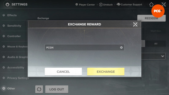 How to Redeem Codes in Destiny Rising