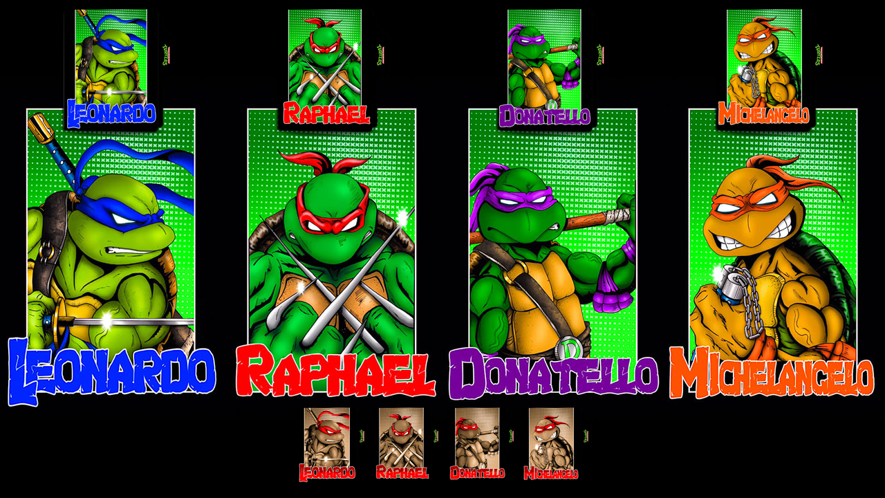 All of the Ninja Turtle Names