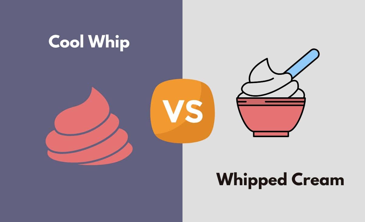 Whipped Cream or Cool Whip