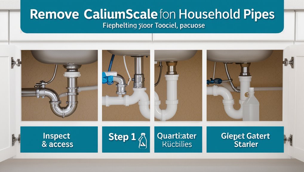 What Breaks Down Calcium Deposits in Pipes