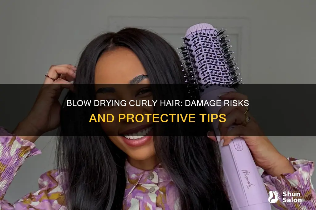 Is Blow Drying Your Hair Bad