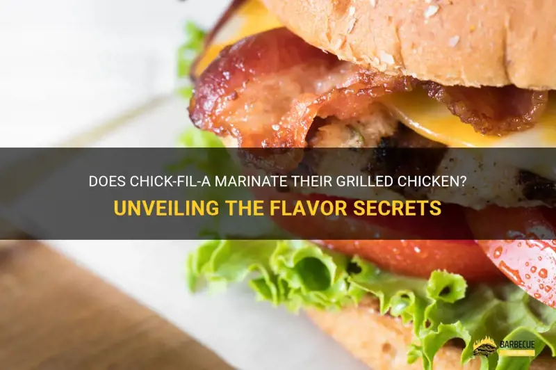 What Does Chick Fil a Marinade Their Chicken In
