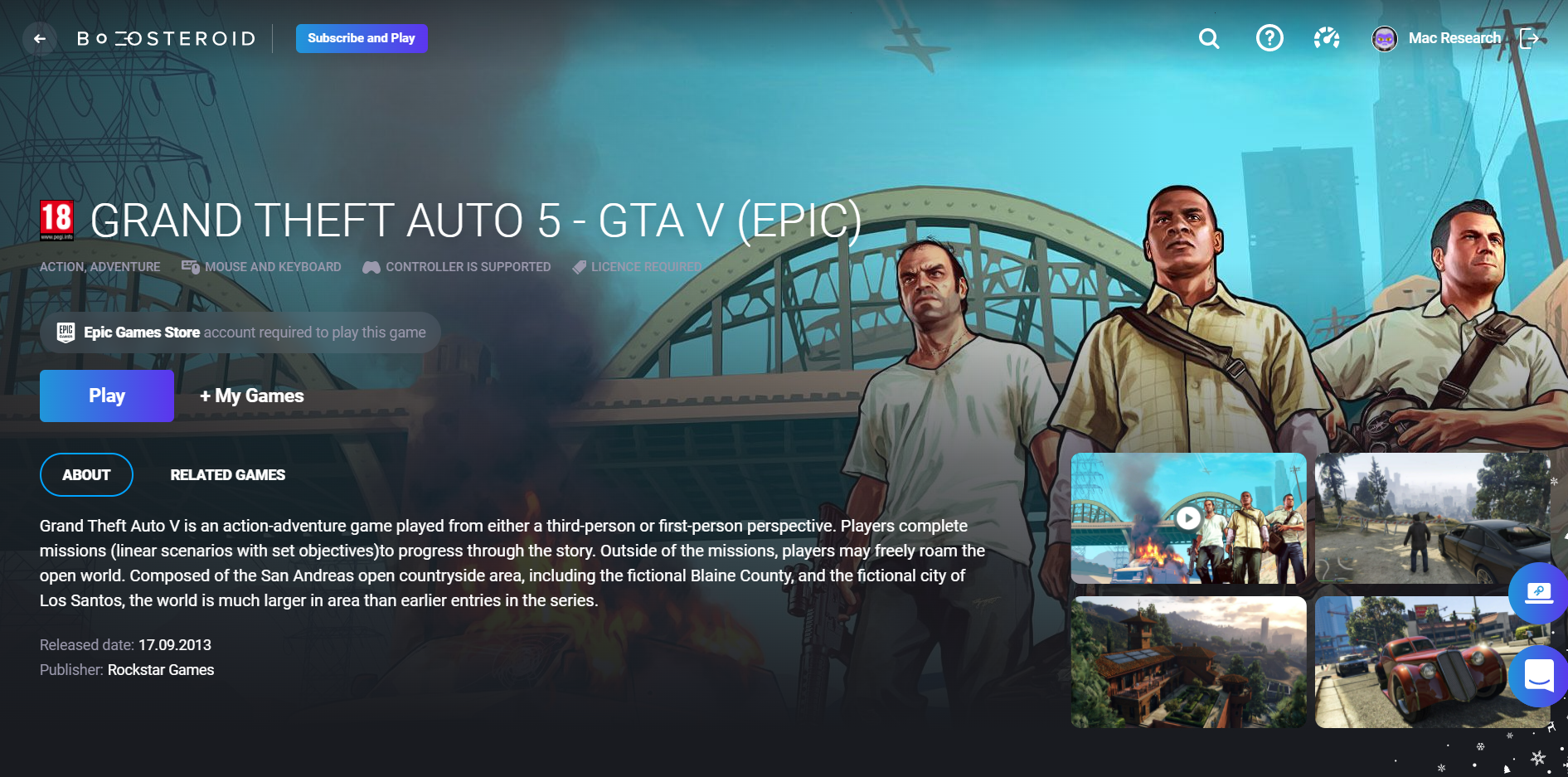 Download Gta 5 for Mac Free