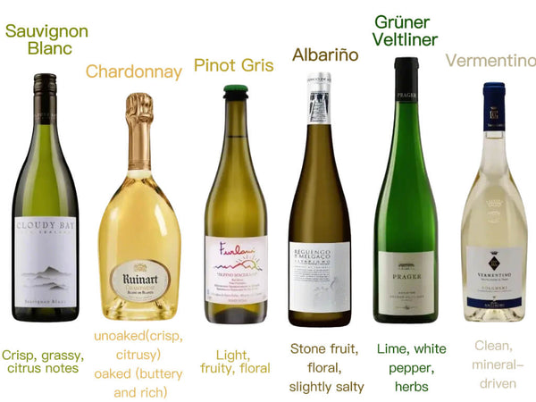 Names of Dry White Wine