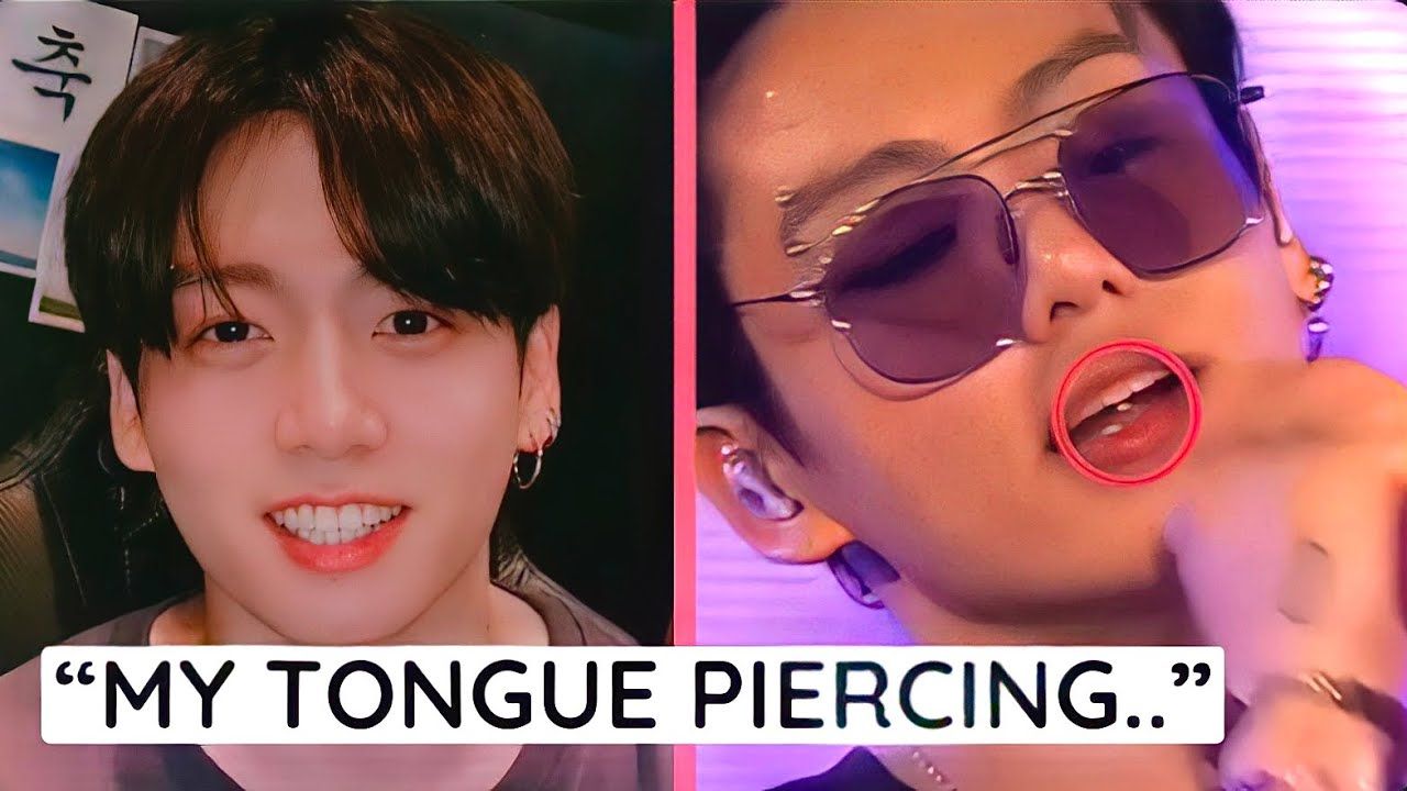 Does Jungkook Have His Tongue Pierced