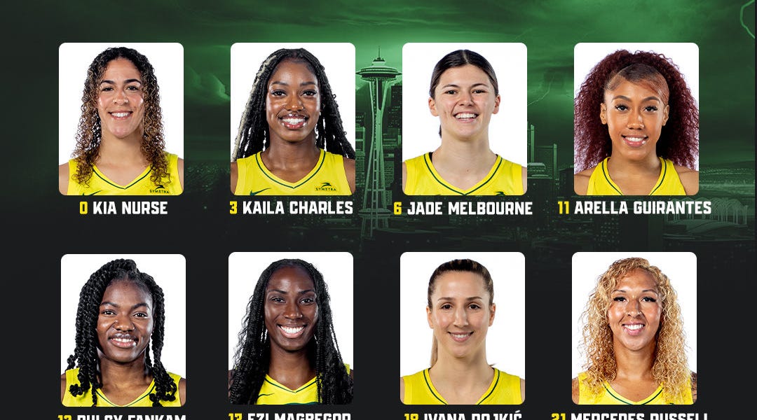 Seattle Storm Basketball Roster