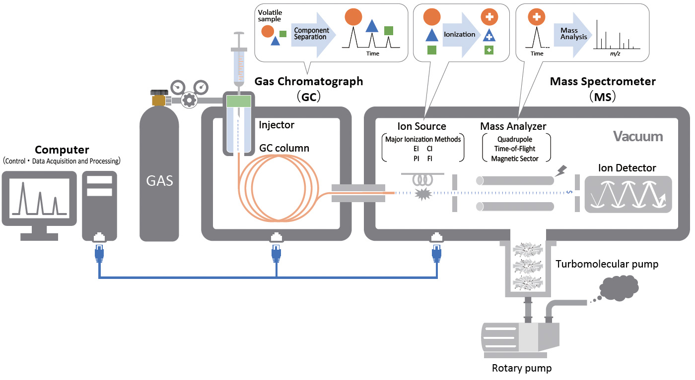 Hydrocarbon Processing Industry Gas Chromatograph-Mass Spectrometry