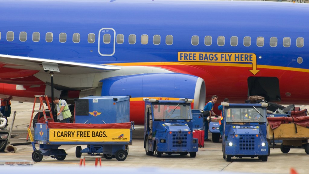 Southwest 2 Free Bags