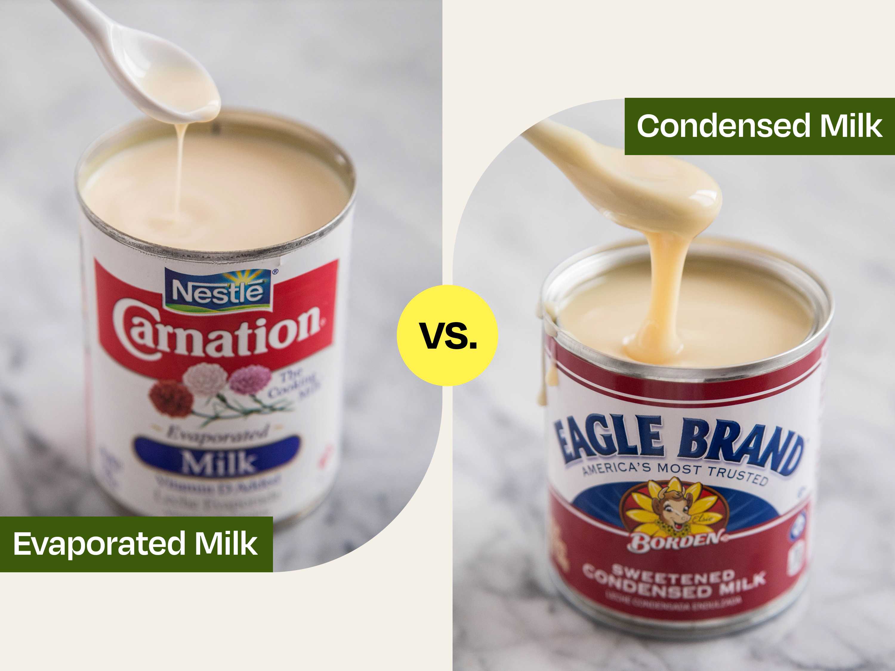 Evaporated Milk and Condensed Milk