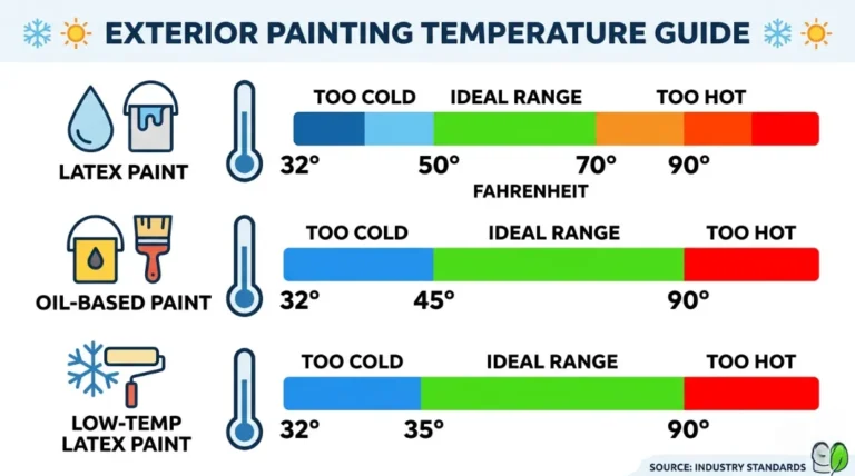 Minimum Temperature for Spray Paint