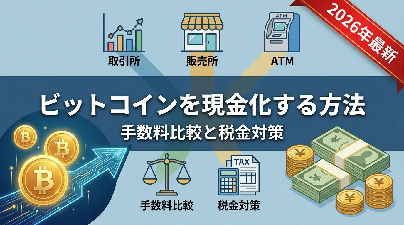 ビットコイン現金化で大損回避！手数料・税金を抑えて即日出金する全知識