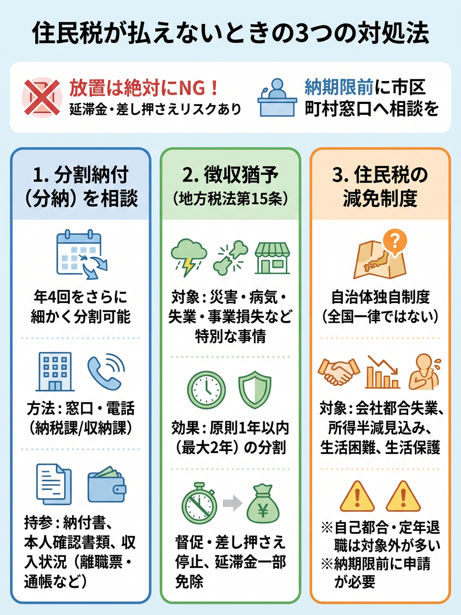 退職後の住民税免除は可能？2026年最新の減免条件と申請手順の真相