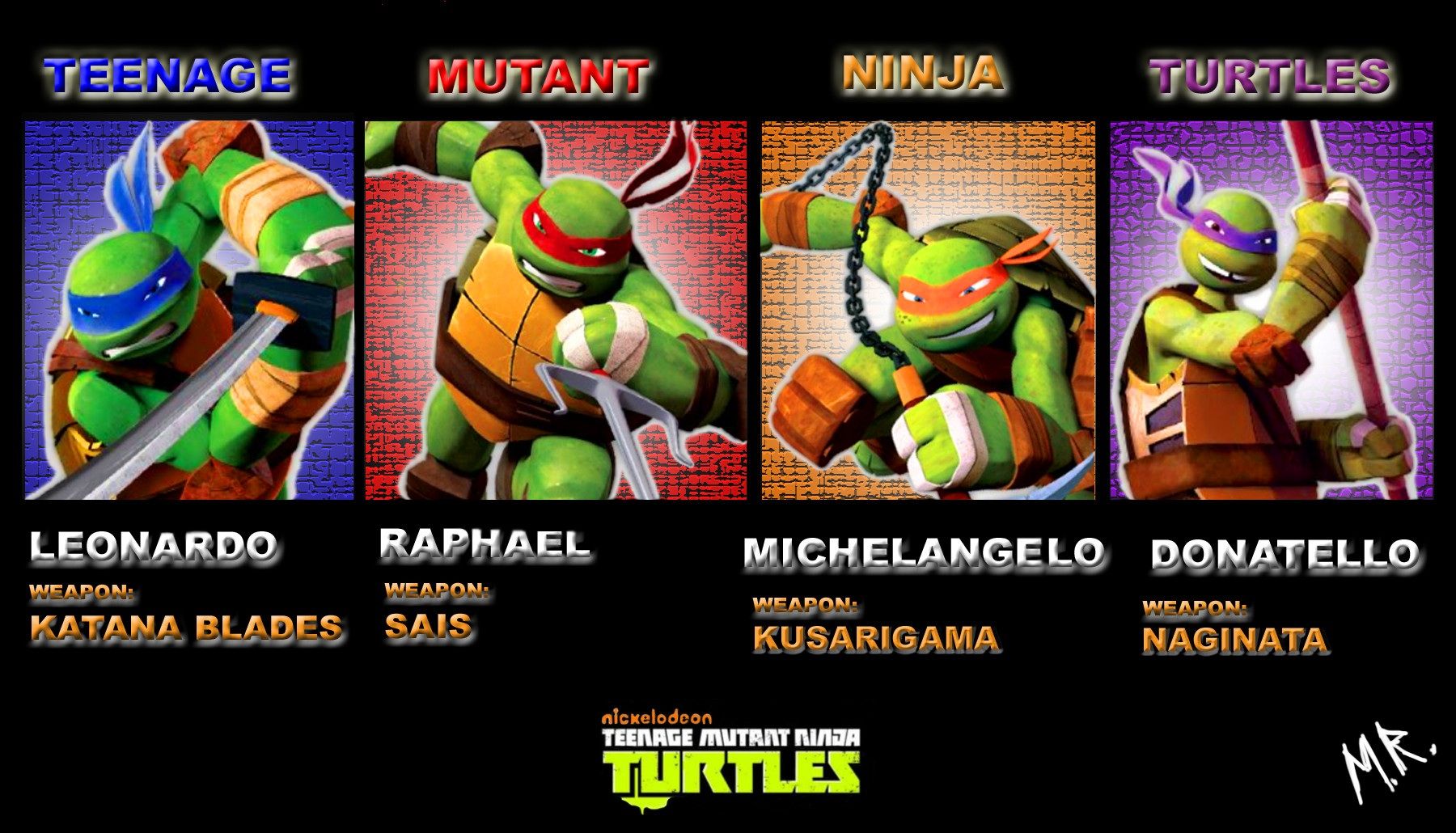 Tortuga Ninja Names