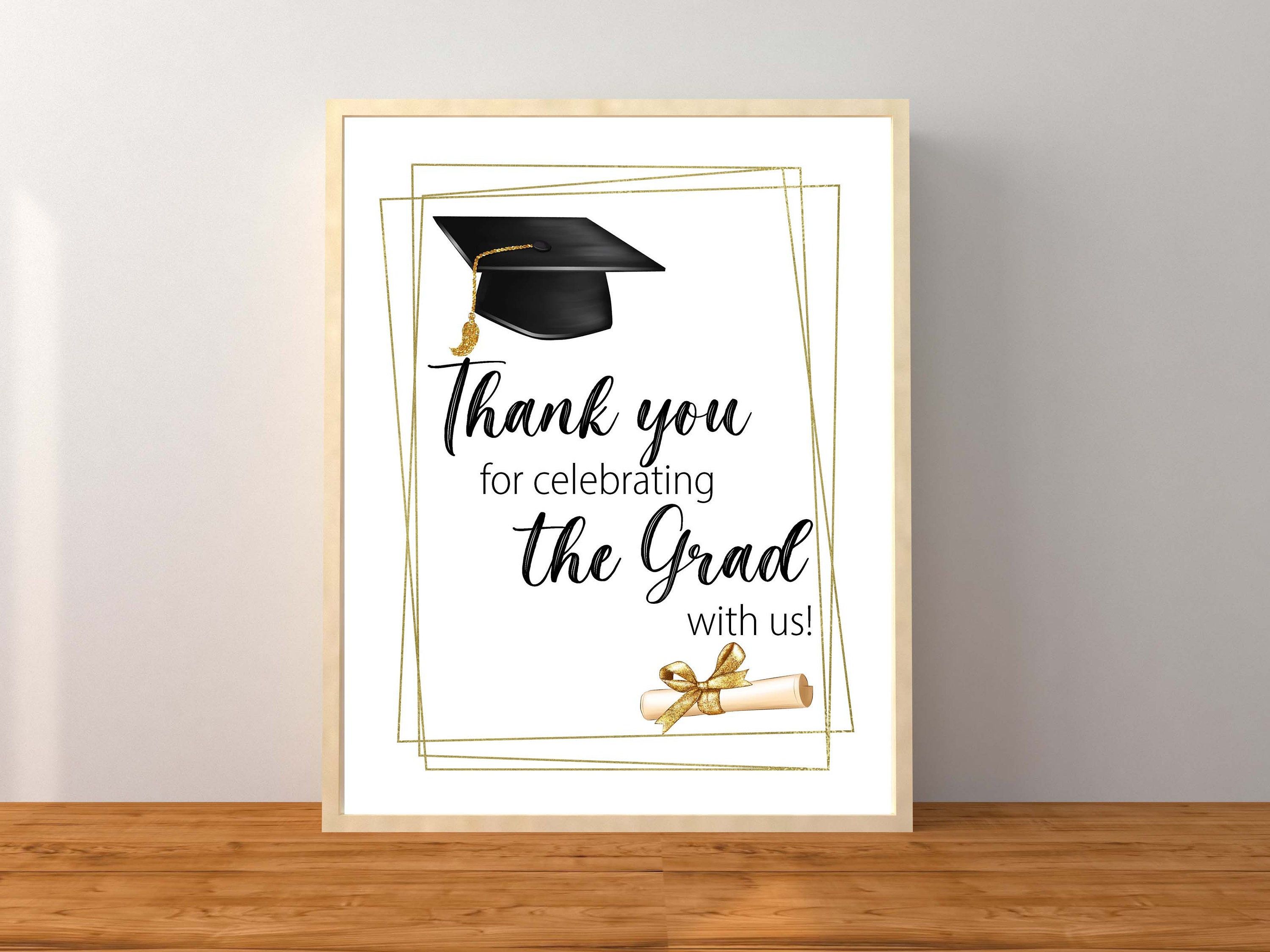 Graduation Appreciation