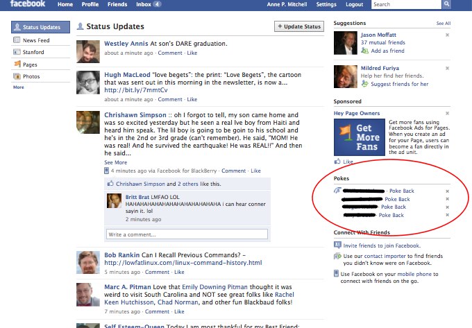 What Does Poking Someone on Fb Mean