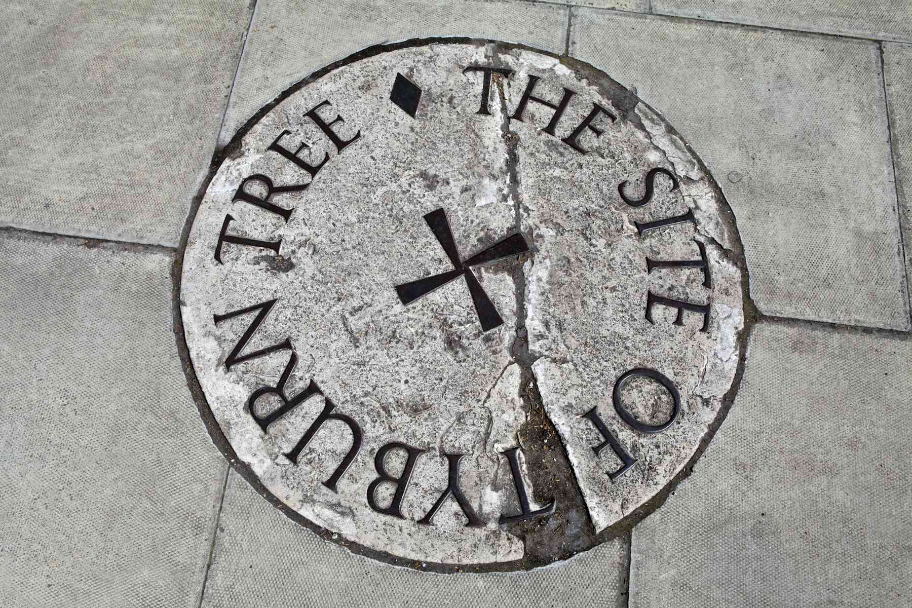 Gallows Site in Old London Crossword