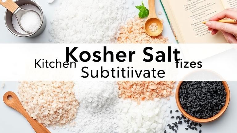 What Can I Substitute for Kosher Salt