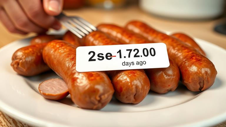 Is It Ok to Eat Sausages a Day out of Date