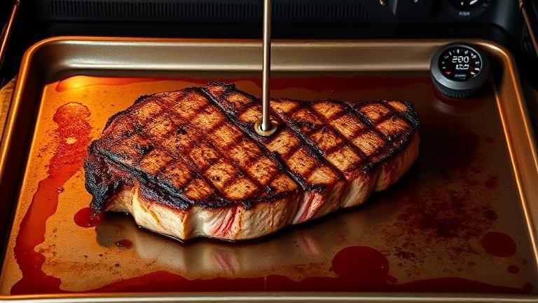 Baking a Steak at 400