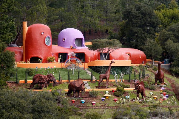 Flintstone House in California