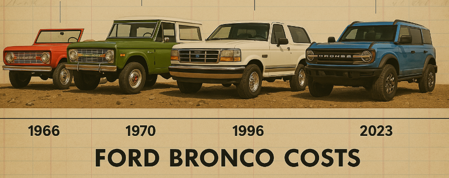 Cost of Ford Bronco