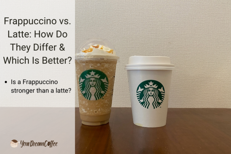 Difference Between Latte and Frappuccino