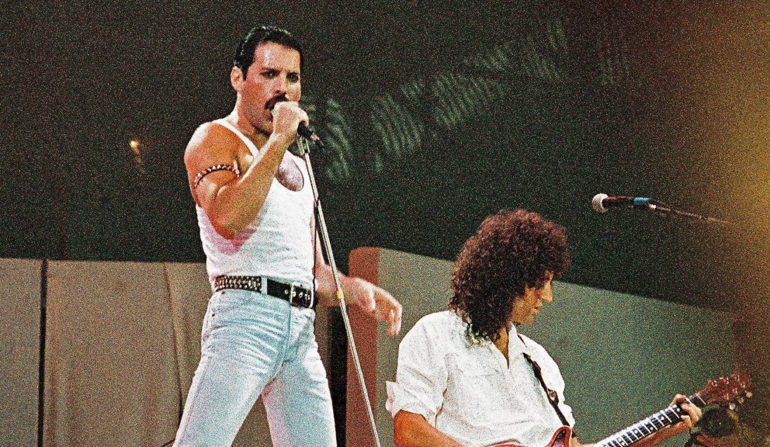 How Long After Live Aid Did Freddie Die