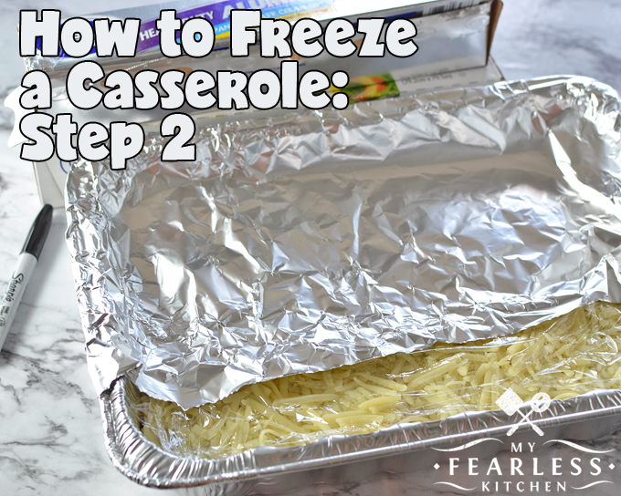 How to Freeze Casserole