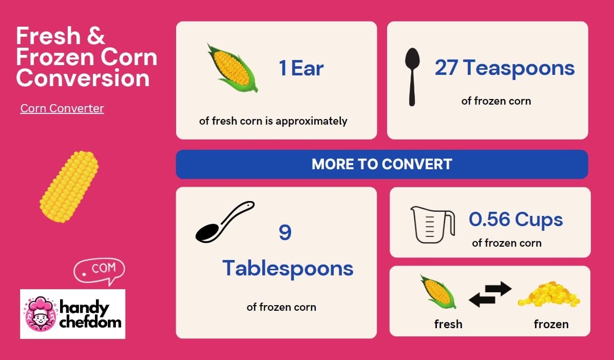 How Many Cups of Corn Is One Ear