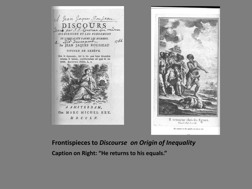 Summary of Rousseau Discourse on Inequality
