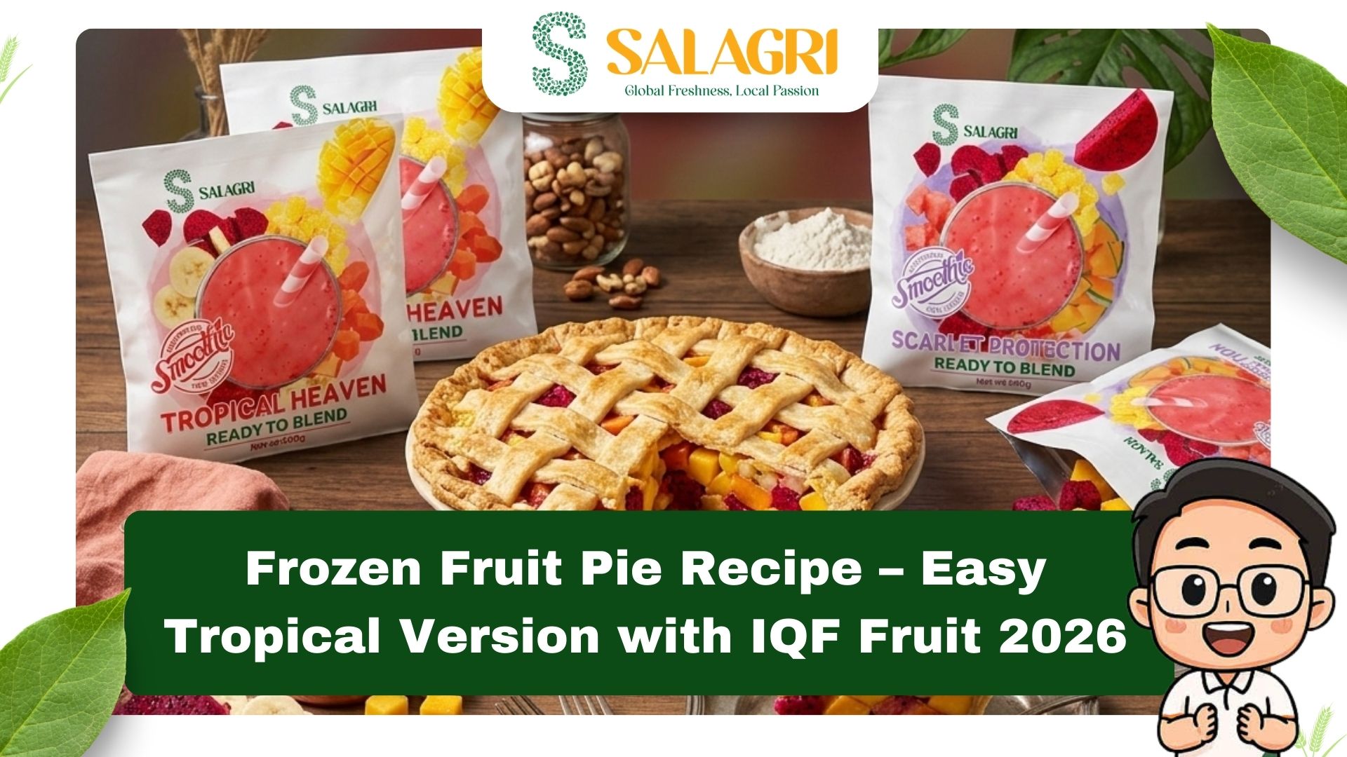 Frozen Fruit Pie Recipe