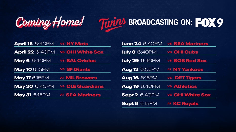 Fox 9 Schedule Today