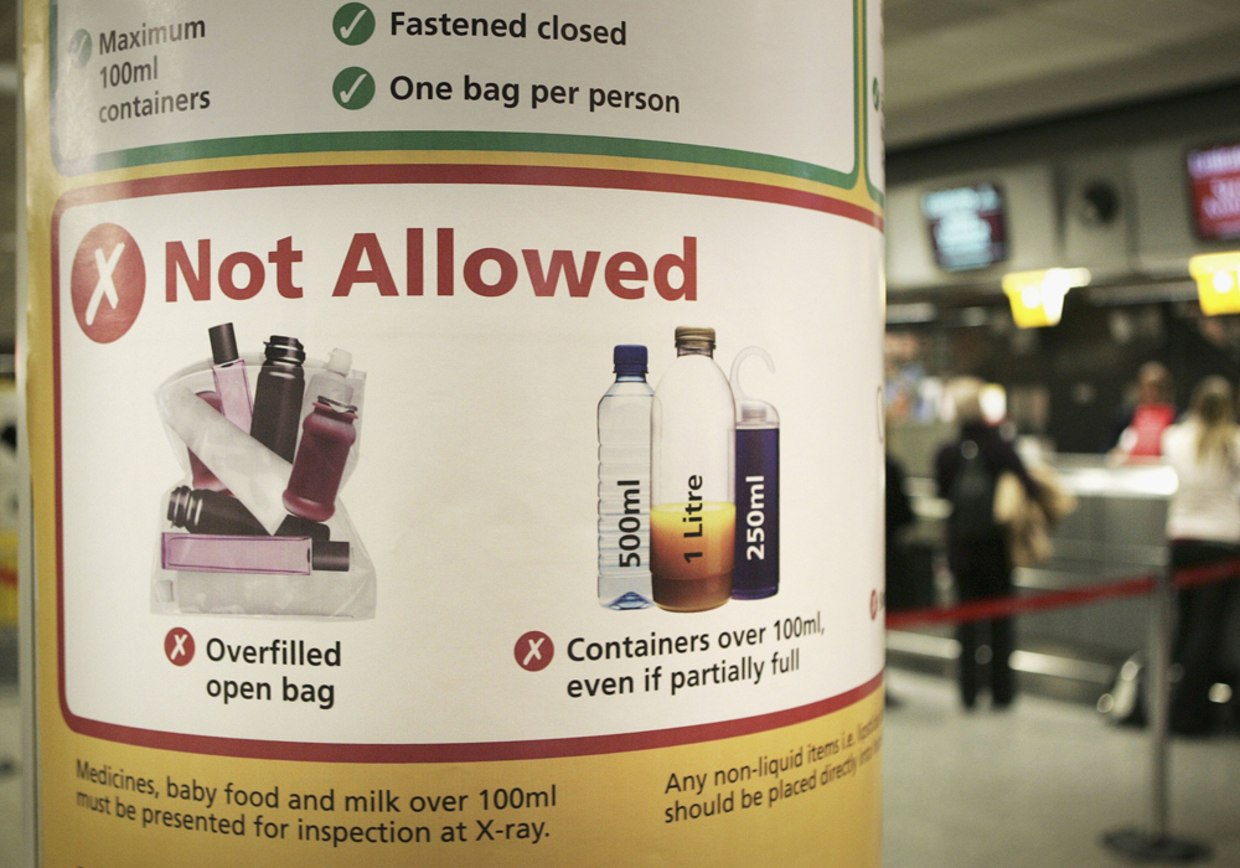 Tsa Food Drink Airport Rules