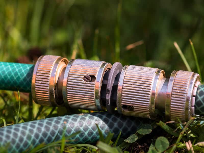 Connecting a Garden Hose
