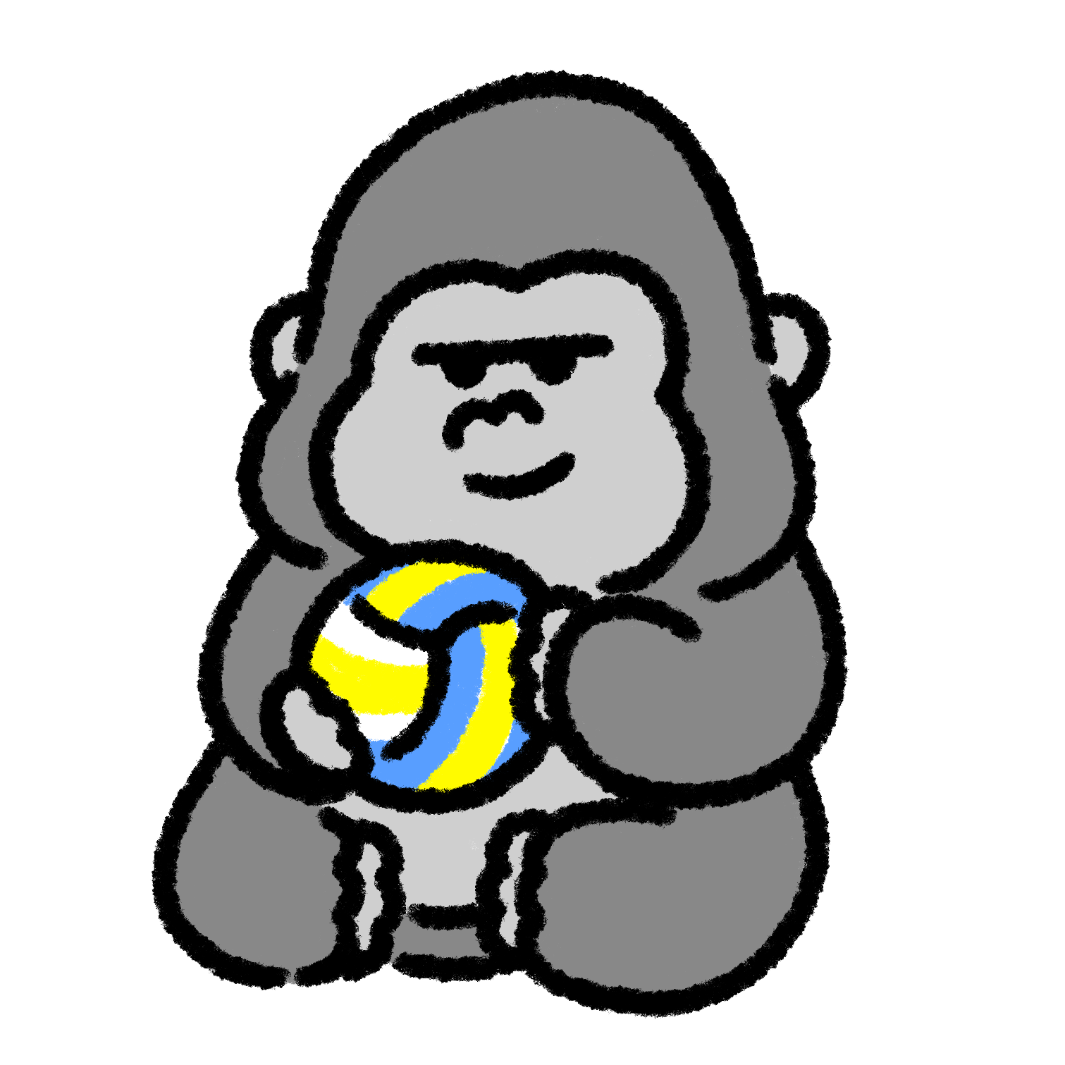 かわいいバレーボールイラスト特集！商用無料素材と簡単手書きの極意