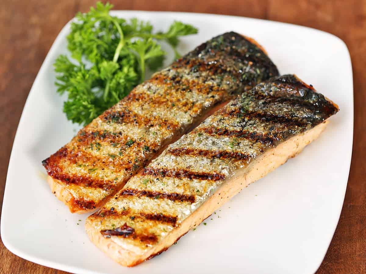 How Grill Salmon with Skin
