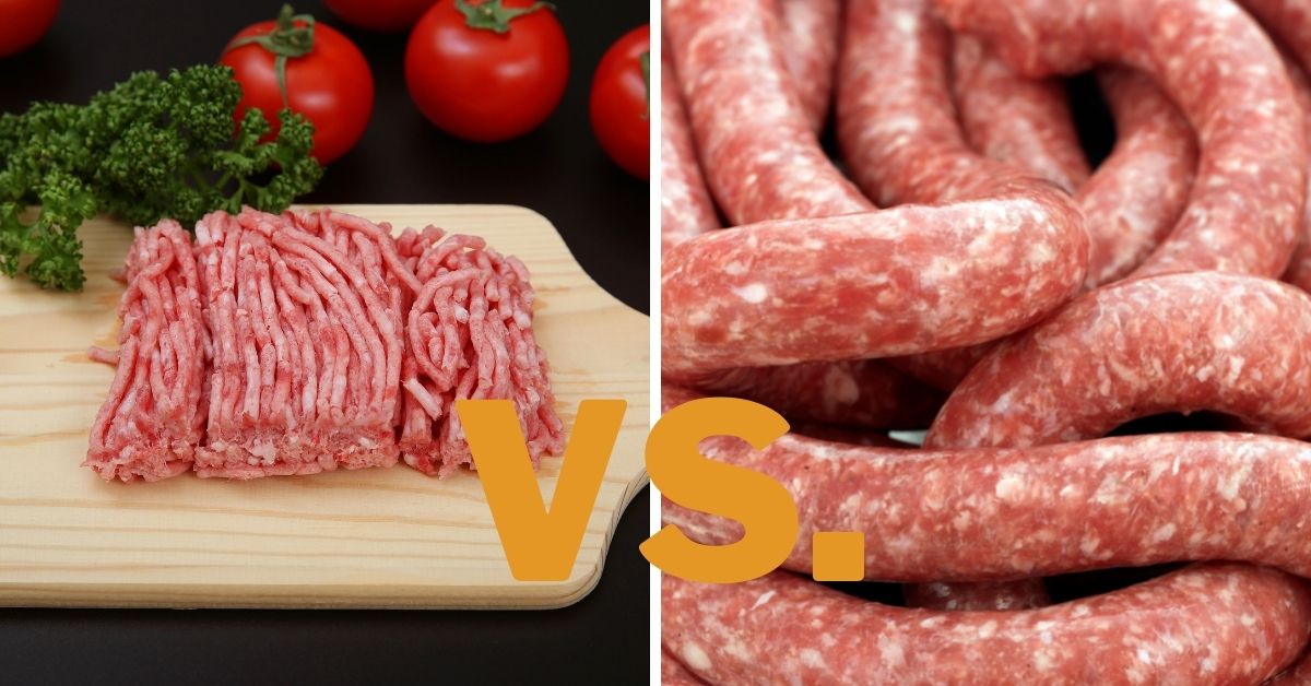 Ground Pork vs Sausage