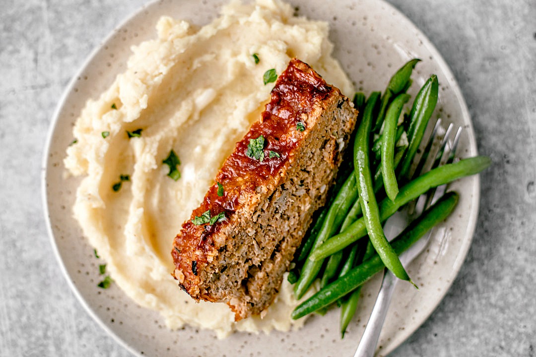 Ground Turkey and Ground Beef Meatloaf